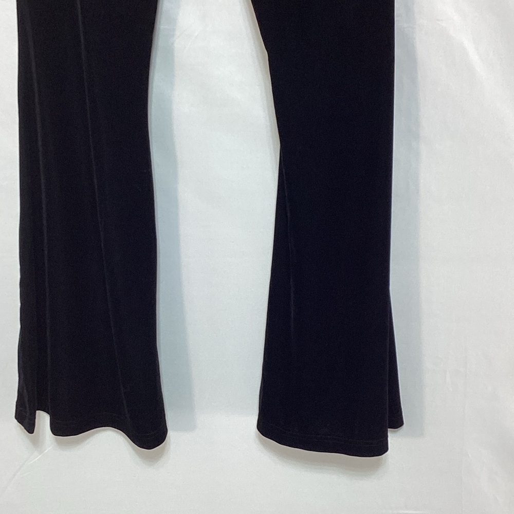 Free People Black velvet Flare Pants size medium - Picture 7 of 12